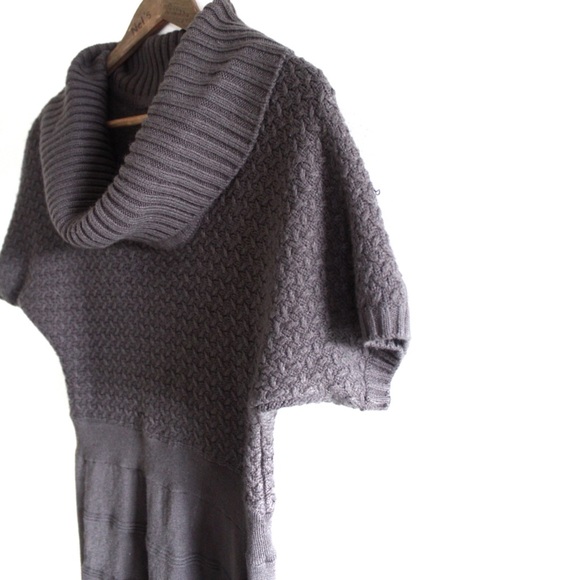 The Limited Cowl Neck Textured Sweater Dress Small - Picture 4 of 8